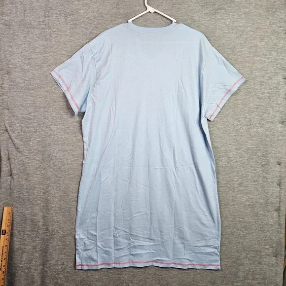 Little Blue House Women's Graphic Short Sleeve Sleepshirt One Size NEW - Picture 2 of 9